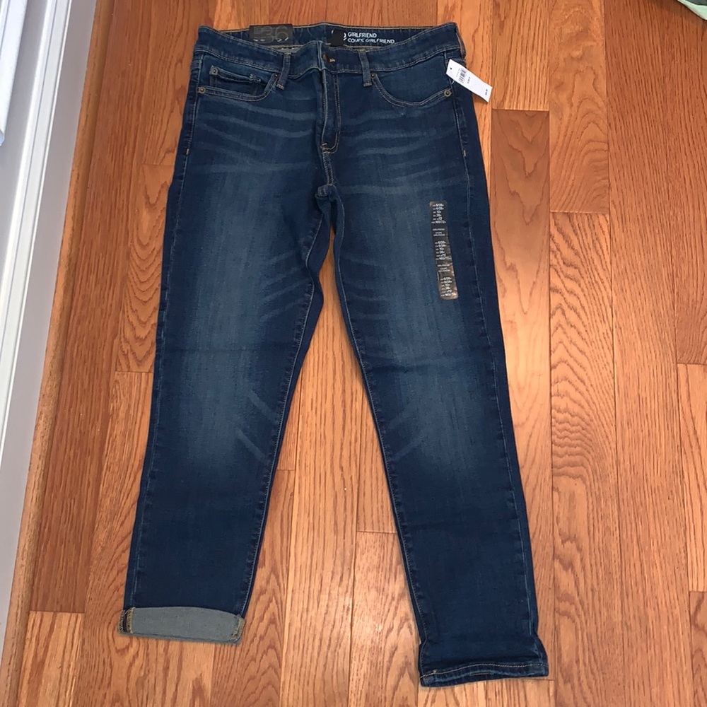 Gap Mid-Rise Girlfriend Jeans